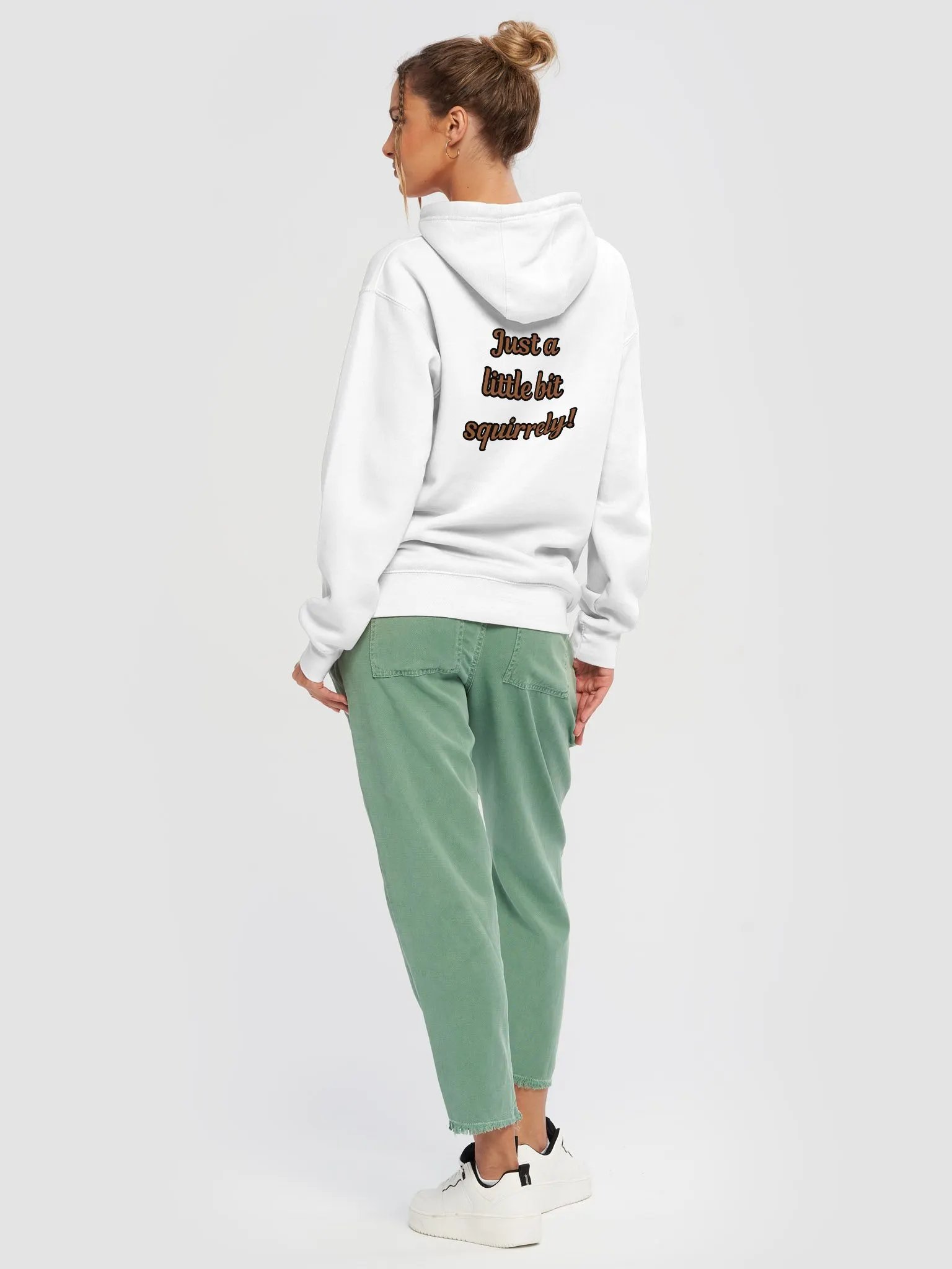 Whimsical Squirrel Acorn Hoodie product image (4)