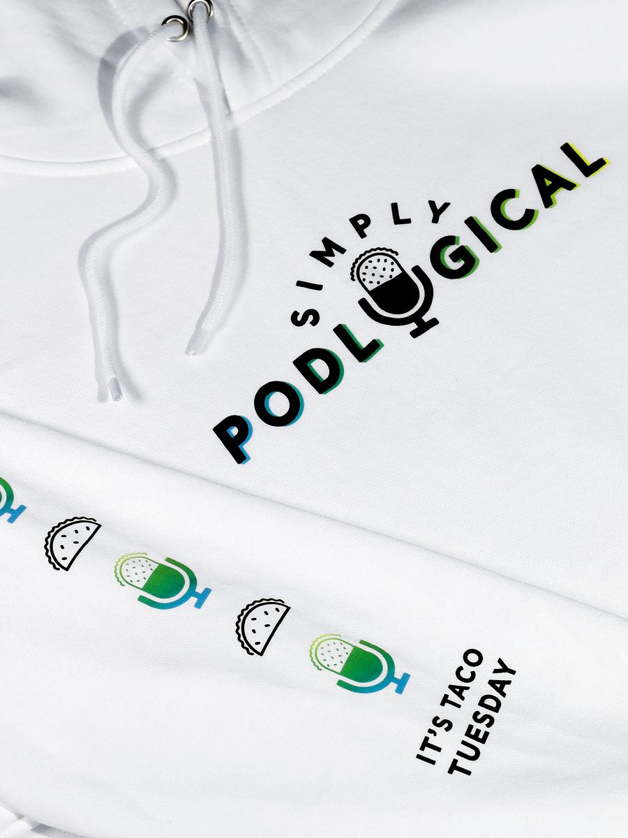 SimplyPodLogical Hoodie (White) product image (2)