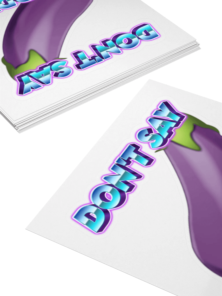 Don't Say Daddy Sticker product image (12)