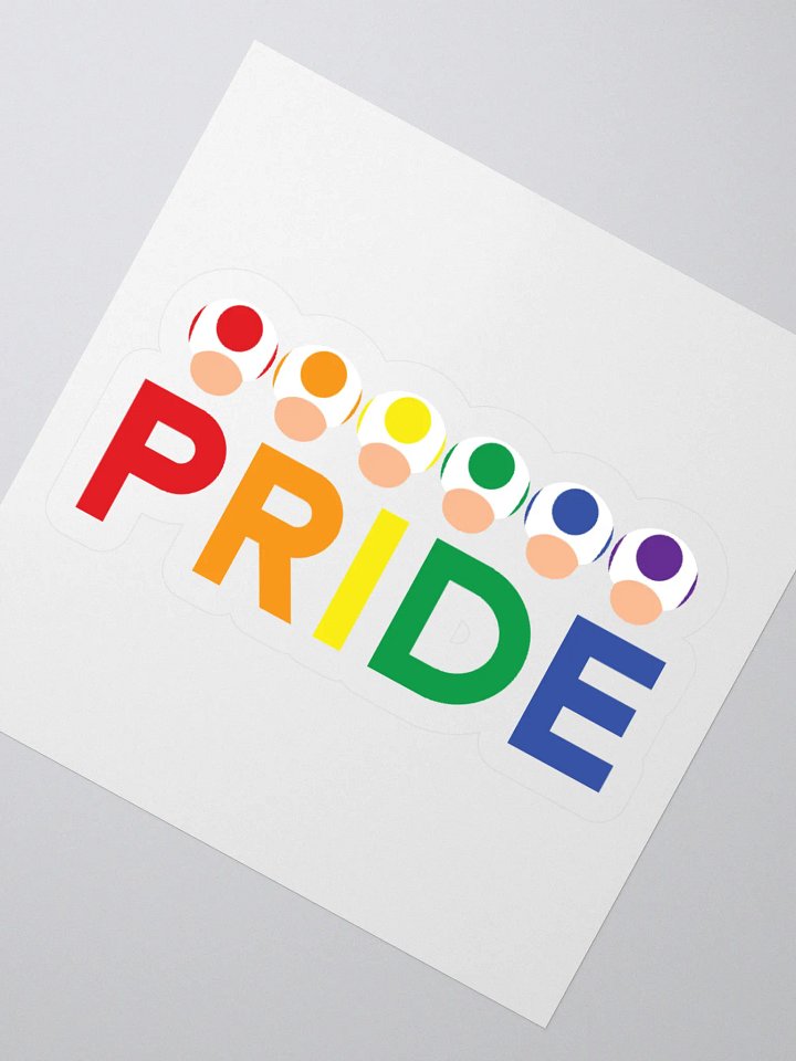 Toad Pride Sticker product image (4)
