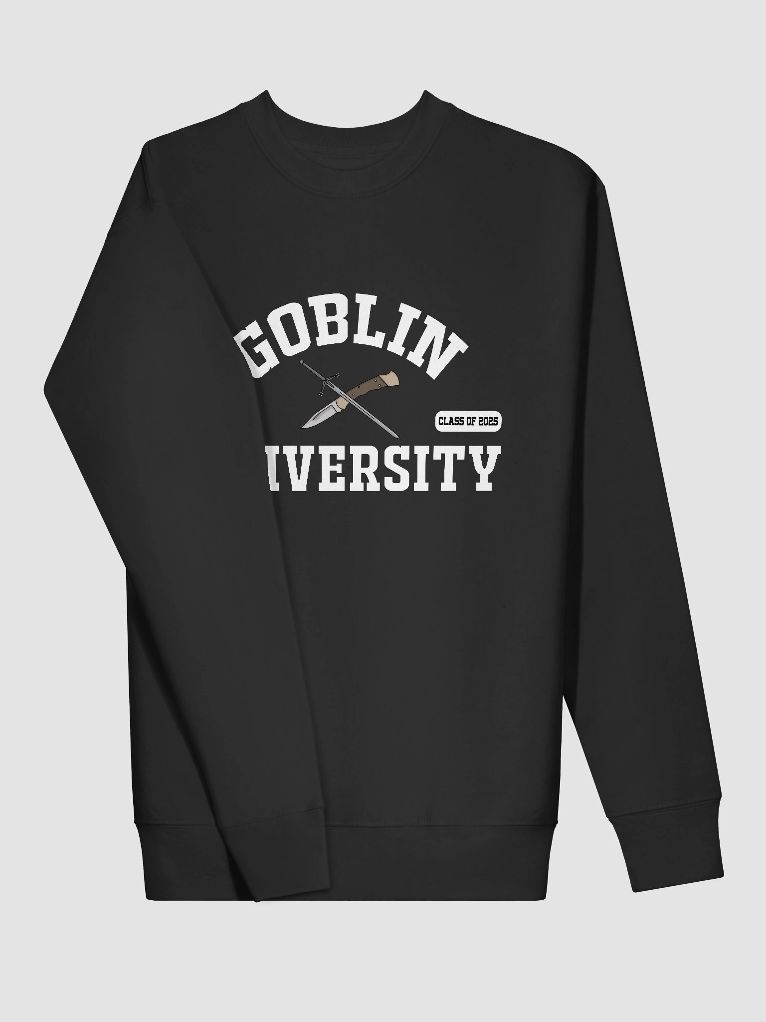 Goblin University Longsleeve Sweatshirt White product image (14)