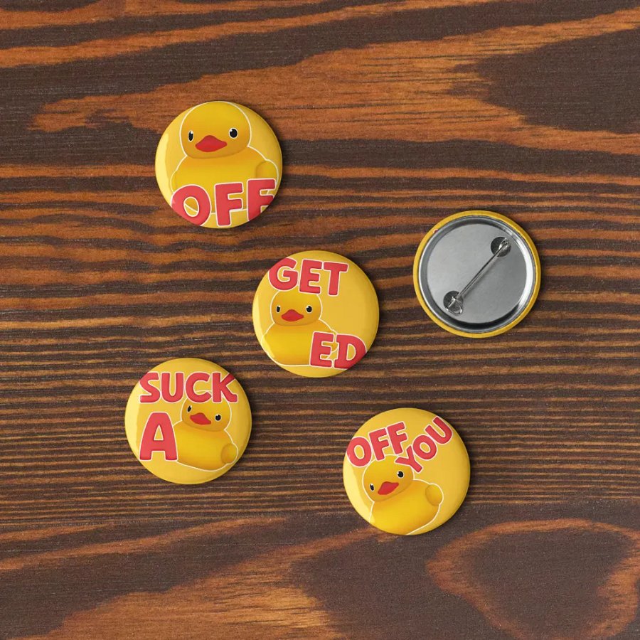 Ducks badge set product image (10)