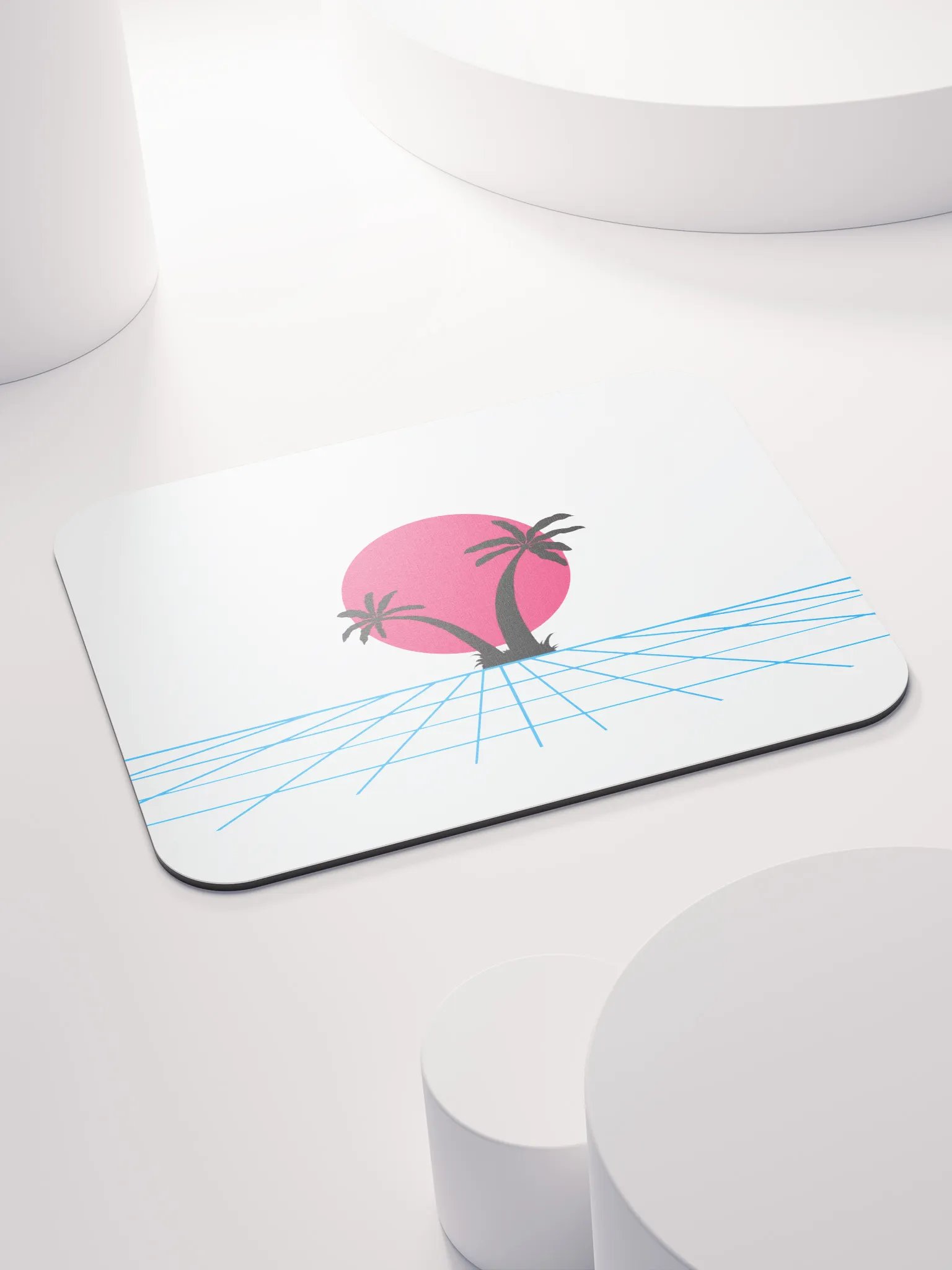 Retro Sunset Mouse Pad product image (4)