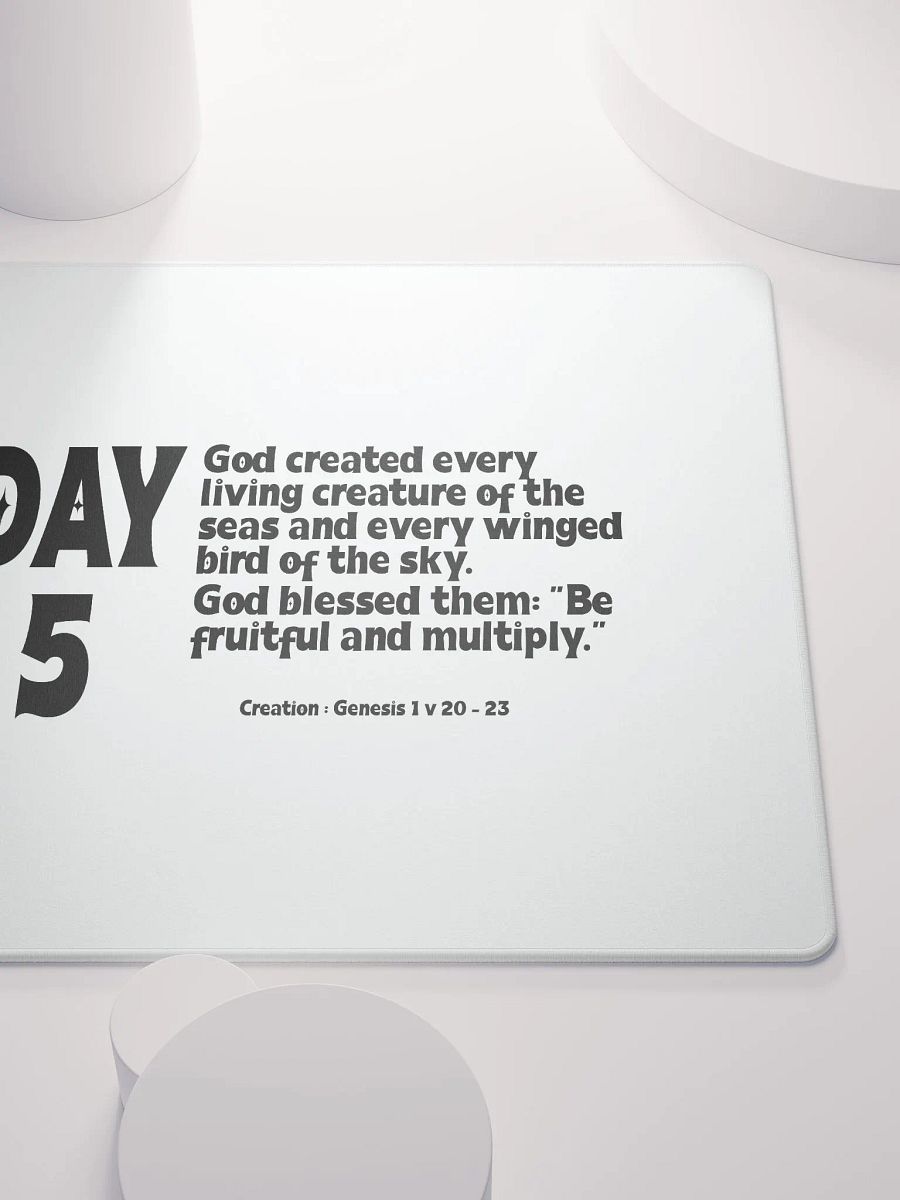CREATION: DAY 5 Christian, Jesus, faith, God, Bible, Christianity, Jesus Christ, religion, Bible Verse, Love product image (9)