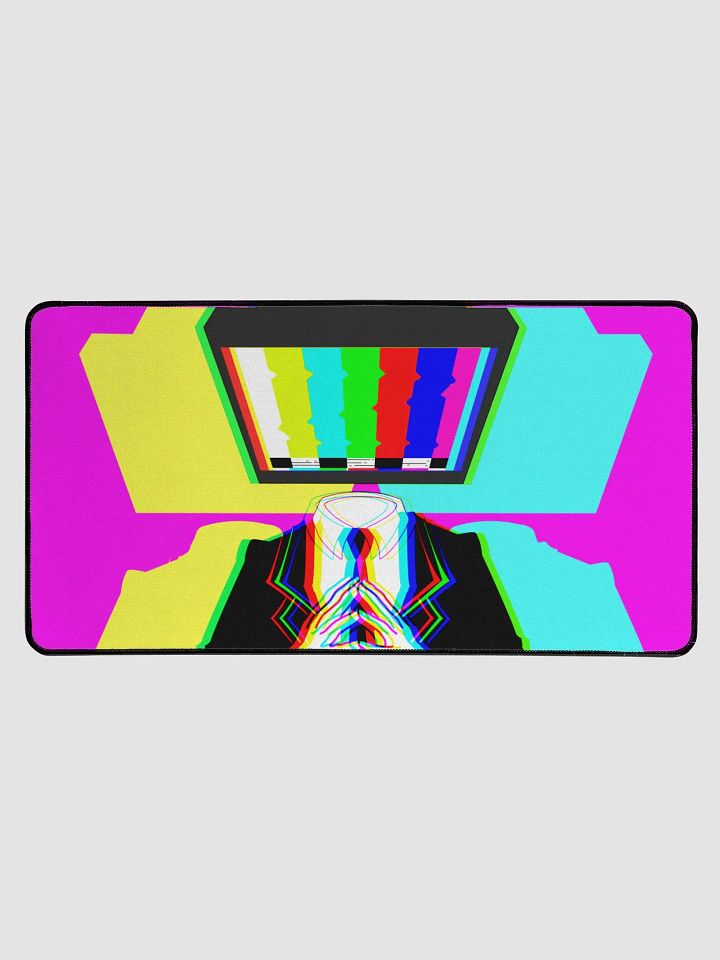 Glitch Tubi Desk Mat 15.5