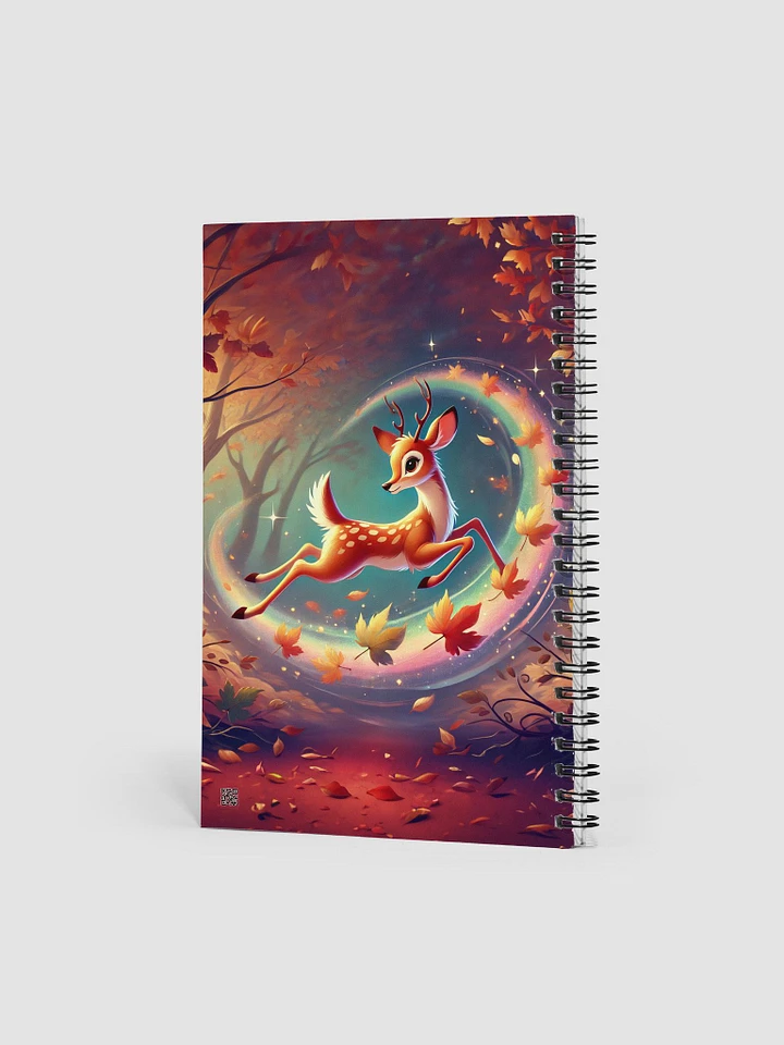 Magical Forest Deer Spiral Notebook product image (2)