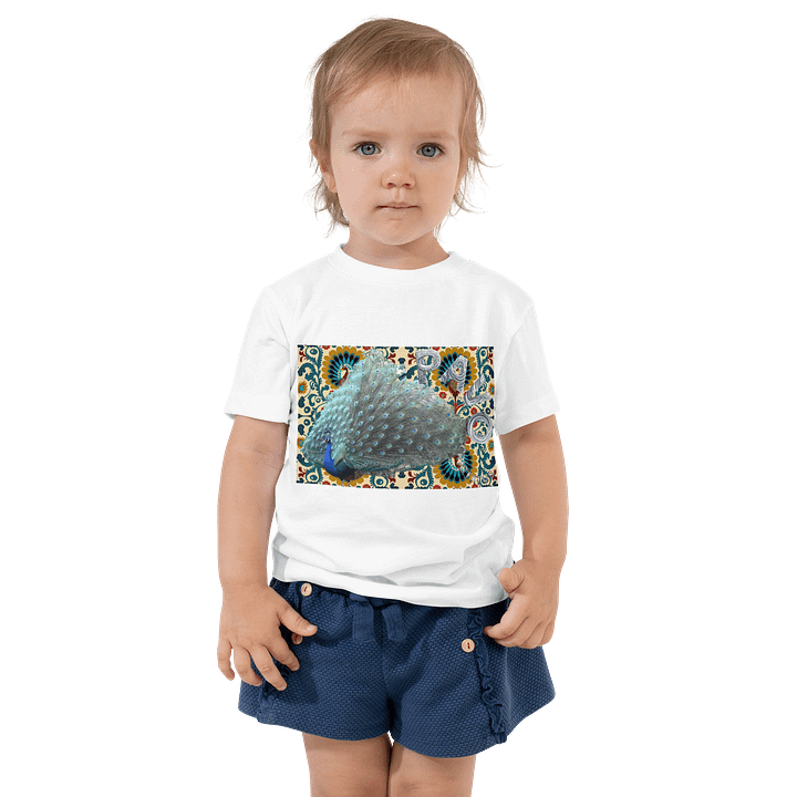 Peacock Toddler Cotton T-Shirt 9 product image (1)