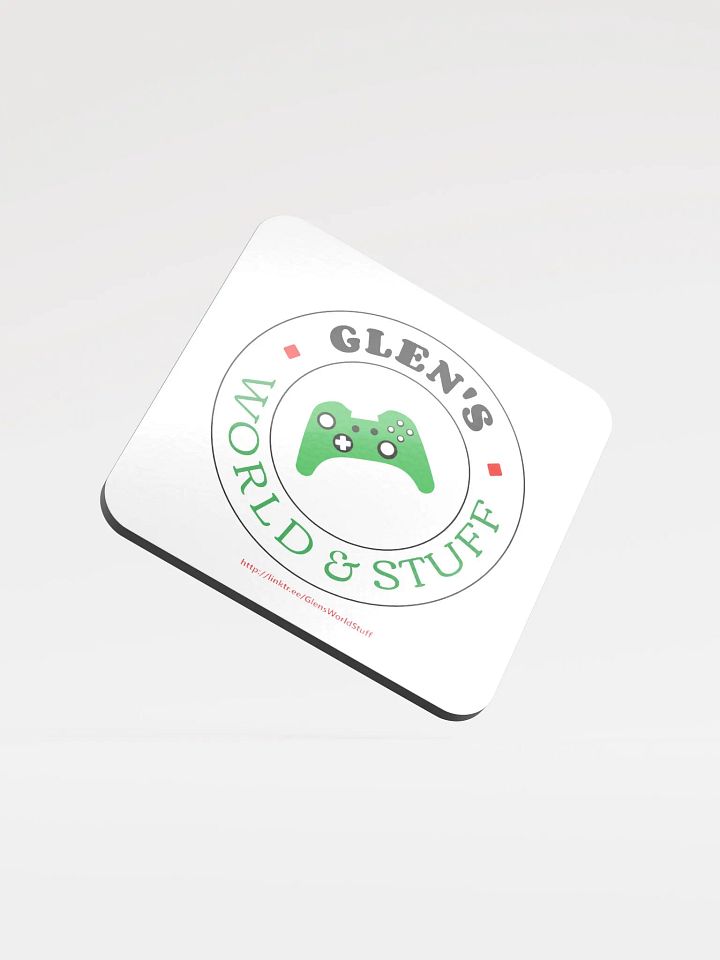 Glen's World & Stuff Glossed Coaster product image (1)