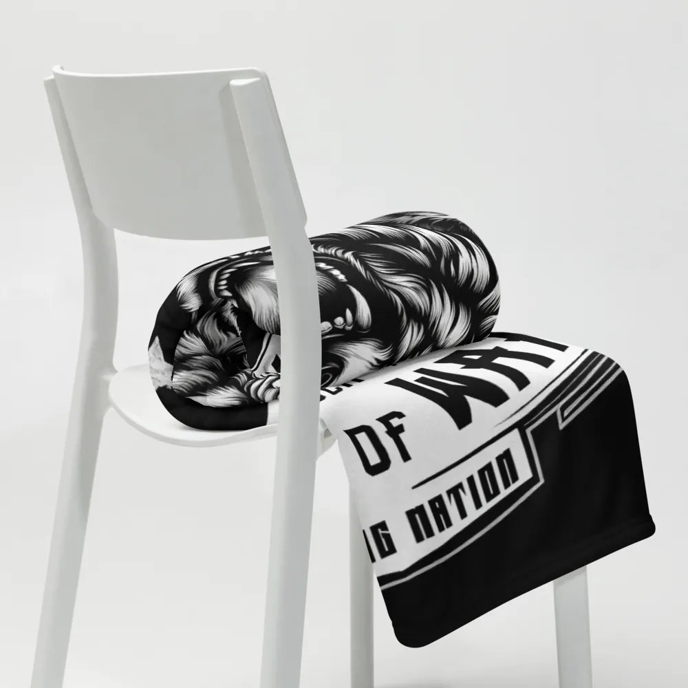 Cry Havoc and Let Slip the Dogs of War - Throw Blanket product image (7)