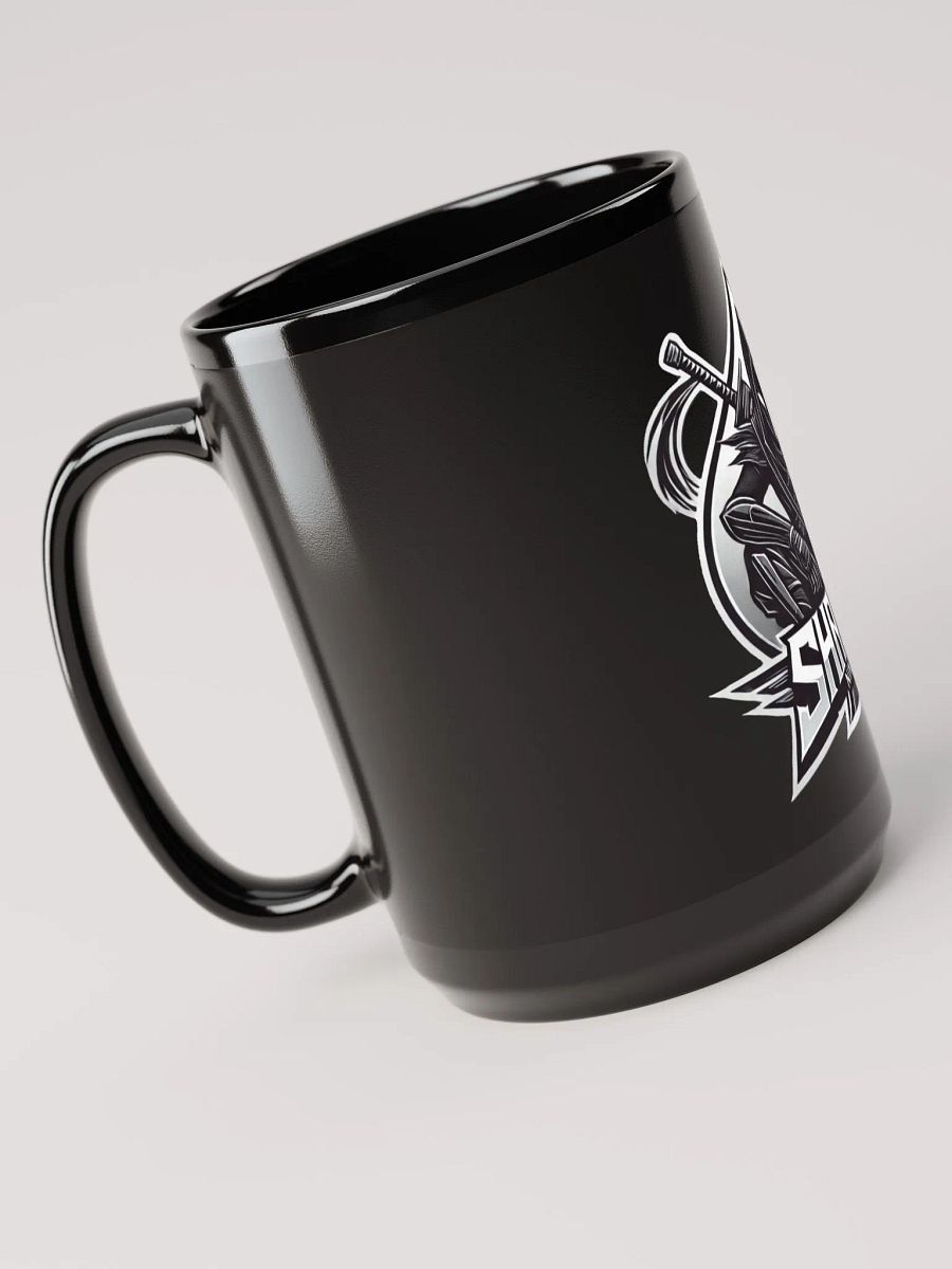 Shneaky Ninja 6 Black Glossy Mug product image (2)