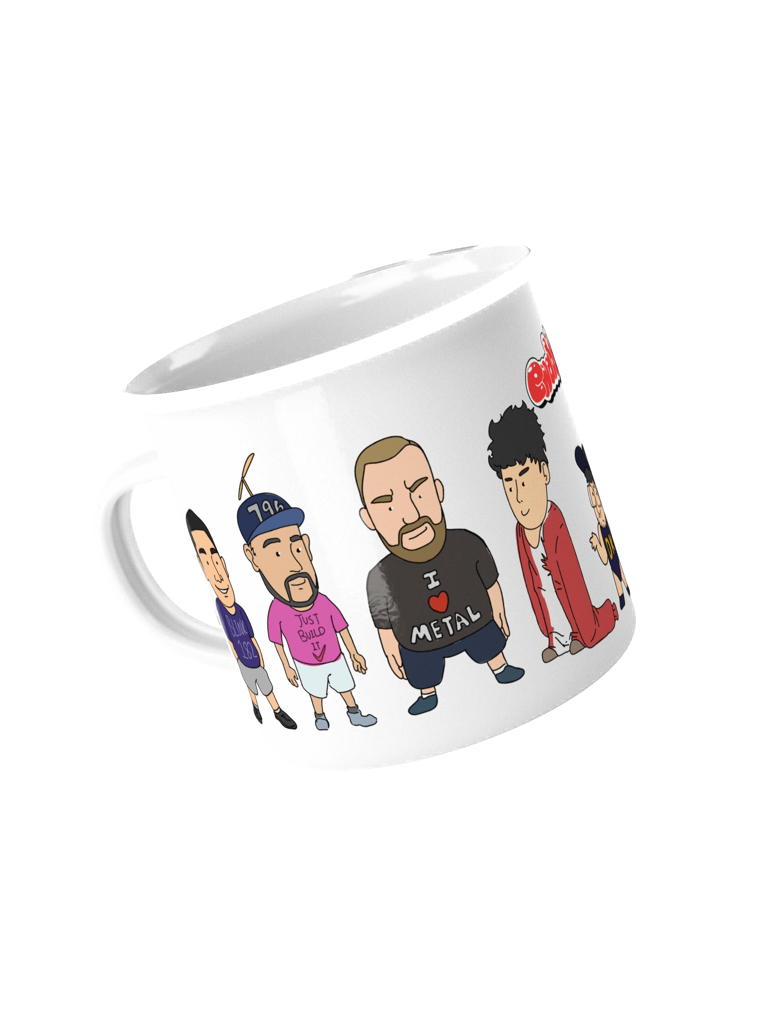 enablers animated Adventure Enamel Mug product image (4)