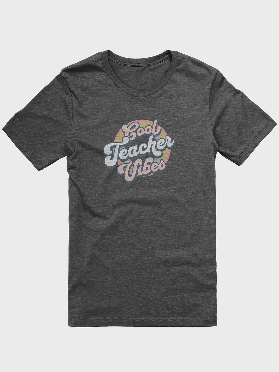 Cool Teacher Vibes Retro T-Shirt product image (43)