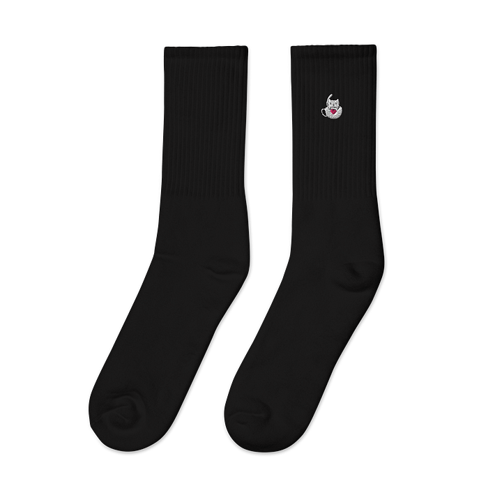 Softie's Café Logo Crew Socks product image (3)