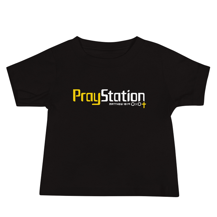 LXA PrayStation Baby Tee | Love X Aloha - Faith Collection | Premium Christian Apparel product image (2)