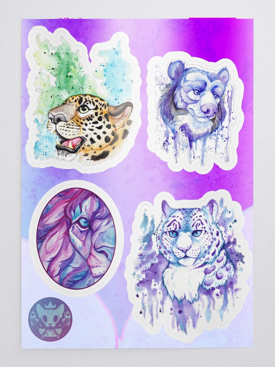 Watercolor Stickers Set product image (1)