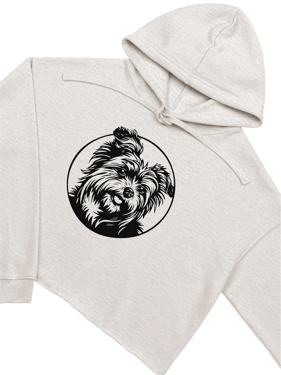 Adorable Yorkie Dog Crop Hoodie – Perfect for Dog Lovers product image (14)
