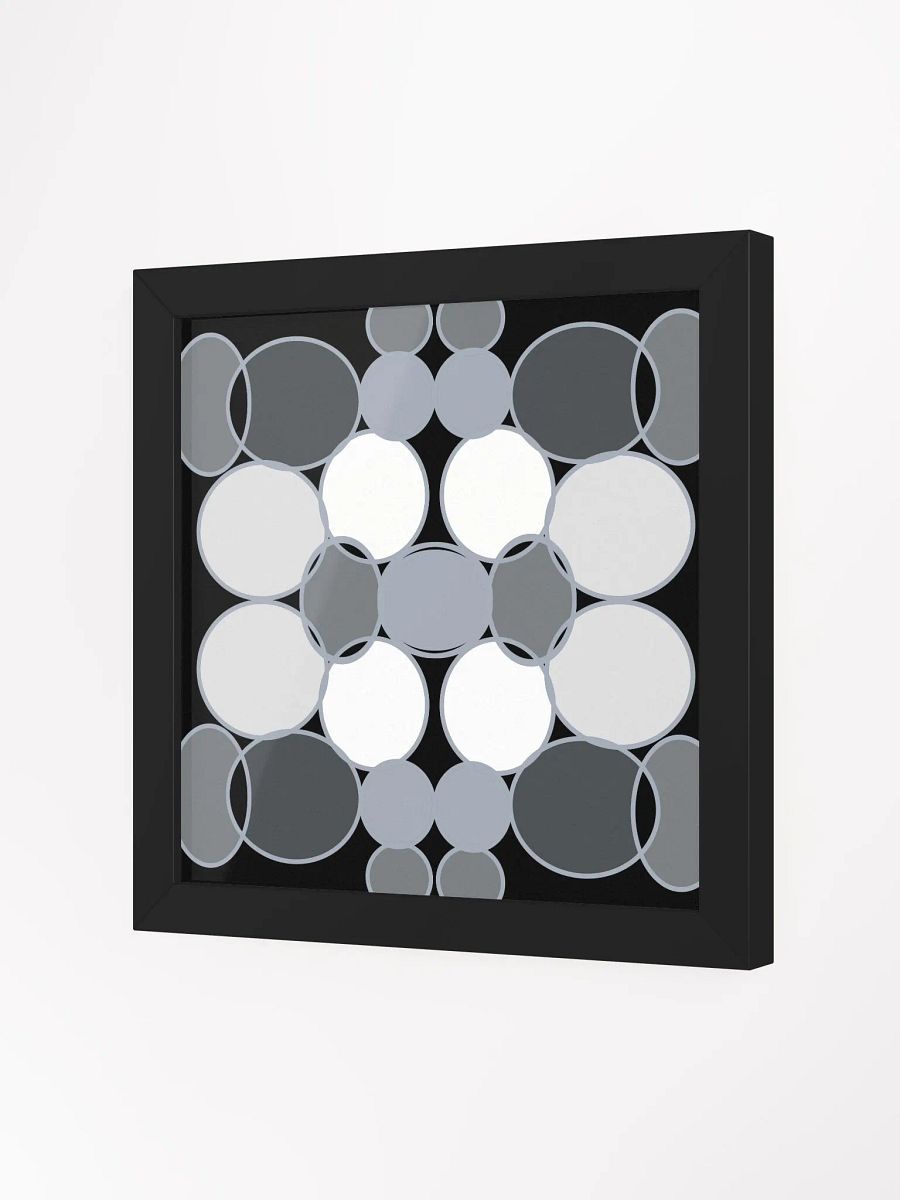 Black white and grey Matte Poster product image (6)