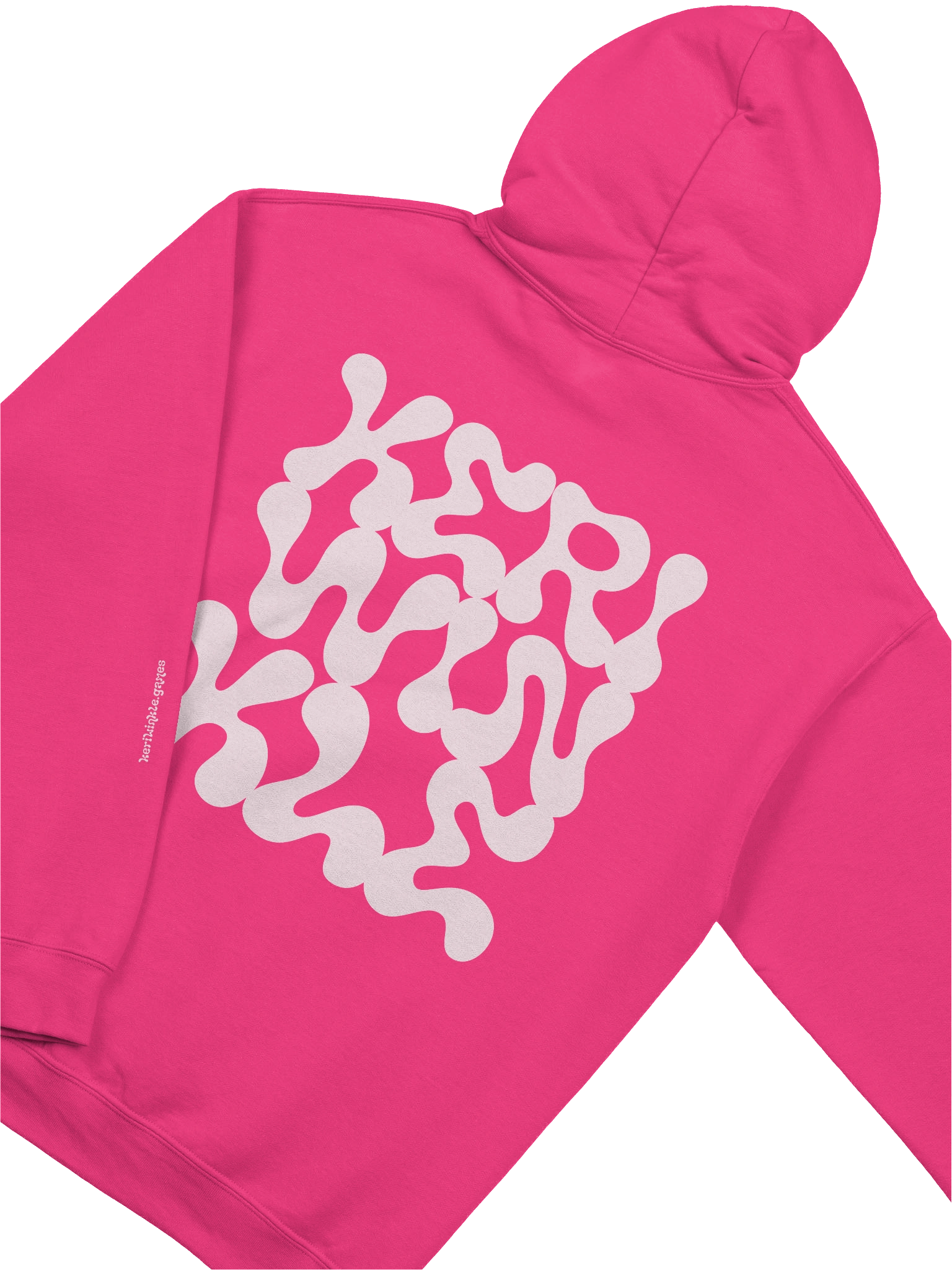 Firelight + Friendship Neon Fuchsia Hoodie product image (4)