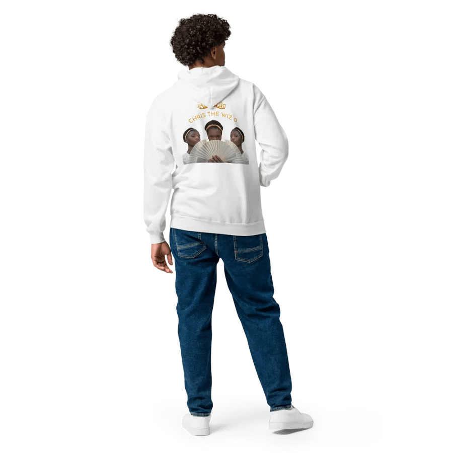 Love & Heartbreak White Zipper Hoodie product image (3)