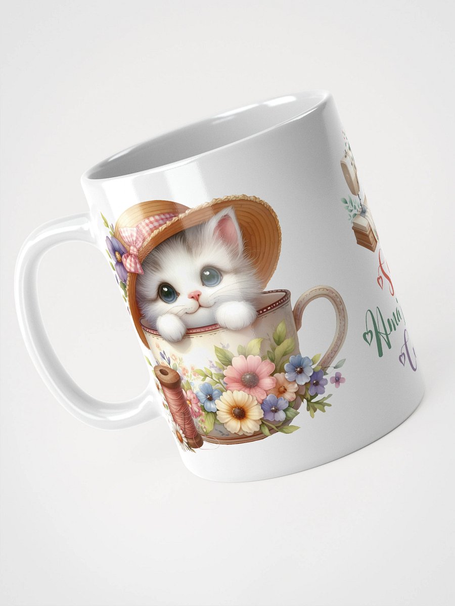 Sew Amazingly Cute Cat Mug product image (5)
