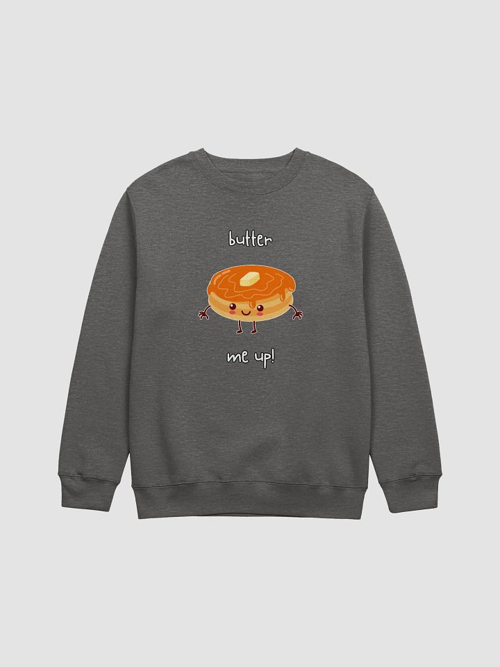 Butter Me Up! Angry Chef Kawaii Food Animal Crewneck Sweatshirt product image (2)