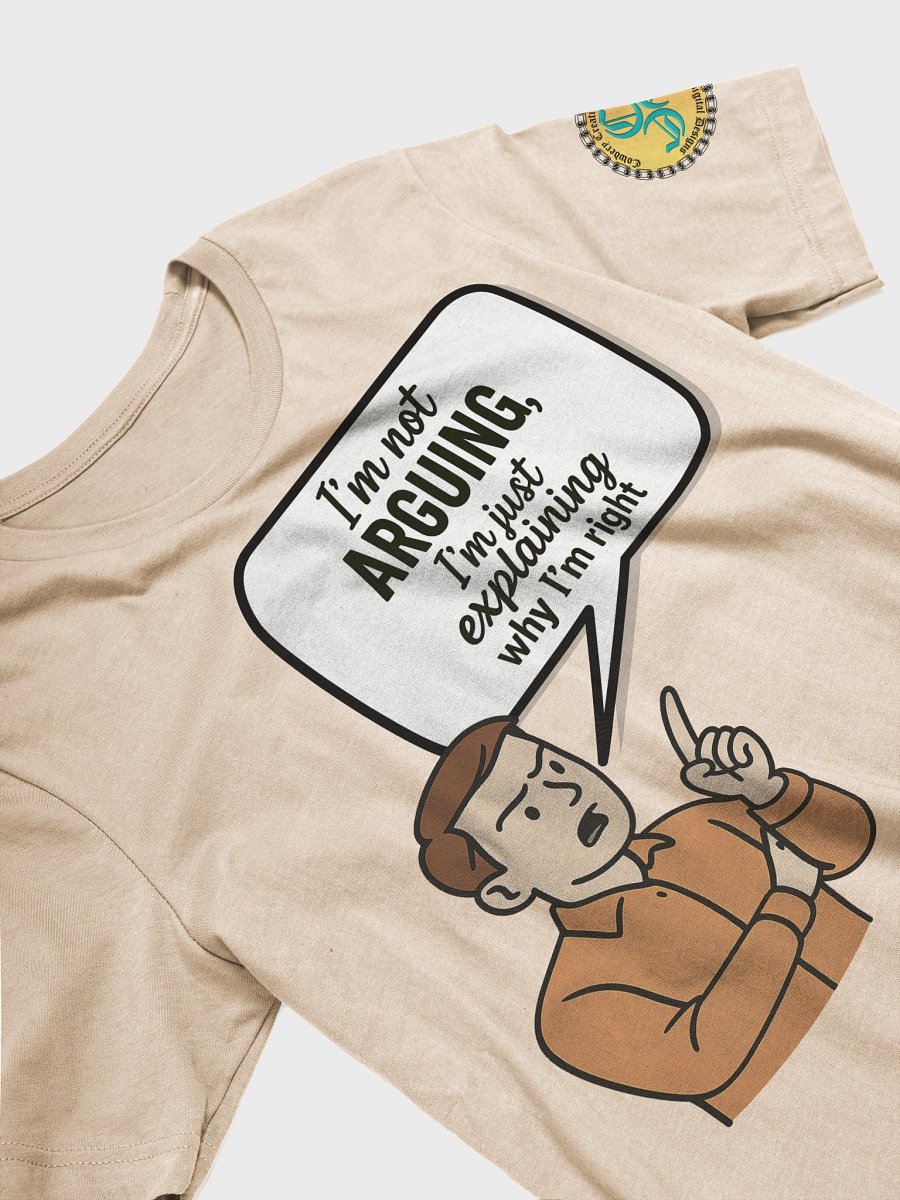 I'm not Arguing (Male) Bella+Canvas Supersoft T-Shirt Colors (7) product image (30)