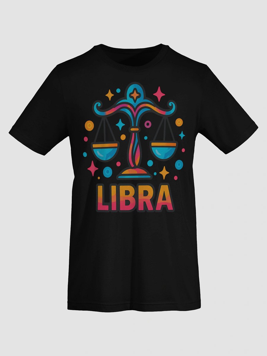 Libra Zodiac Sign T-Shirt – Balanced & Stylish Horoscope Design product image (7)