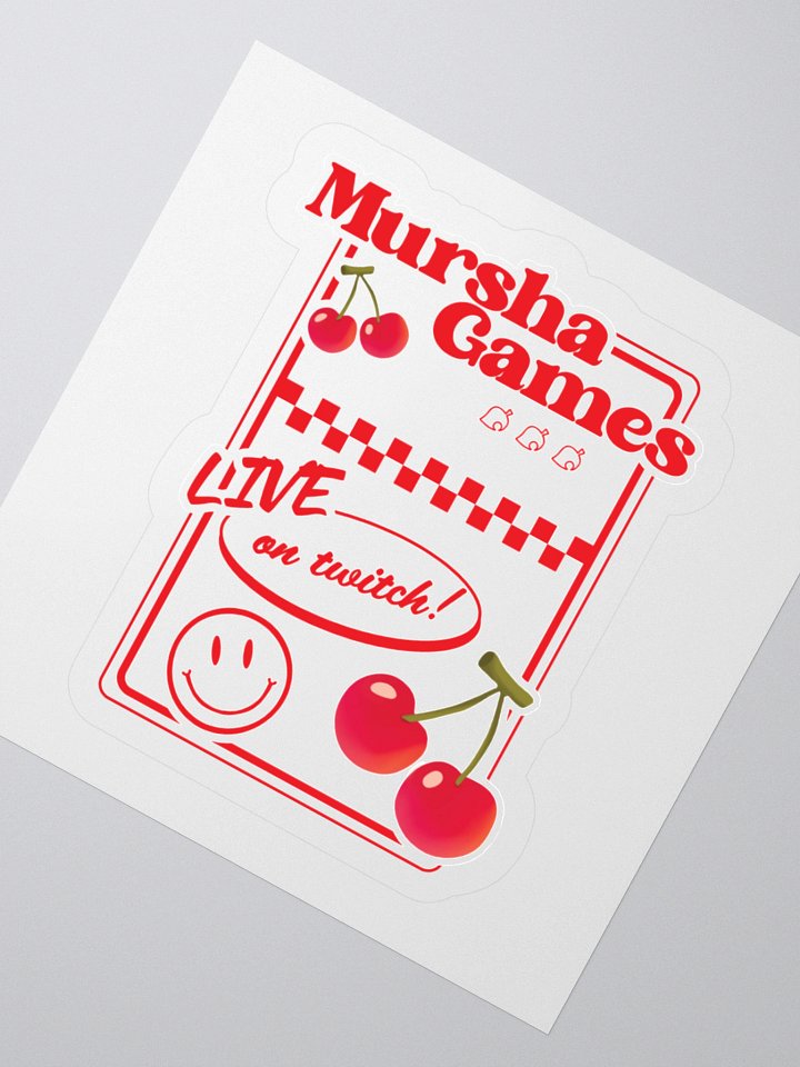 MurshaGames - Live On Twich Sticker product image (2)
