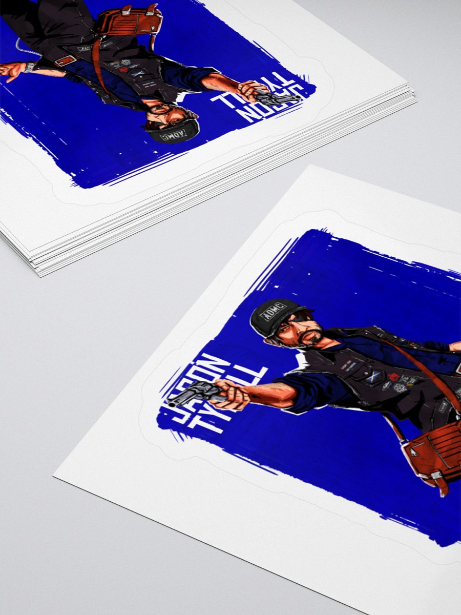 Jason "JT" Tyrell Portrait Sticker product image (12)