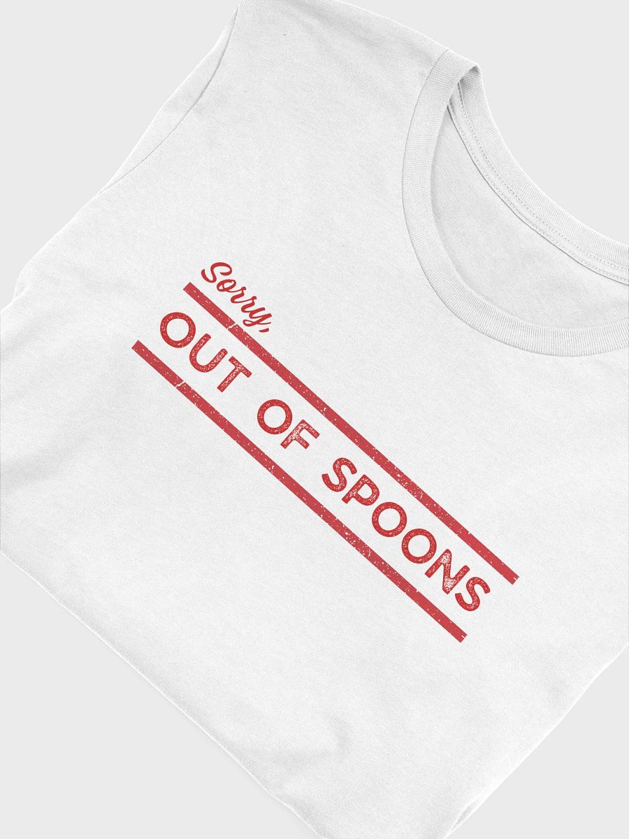 Out of S[poons] Comfort T-Shirt product image (4)