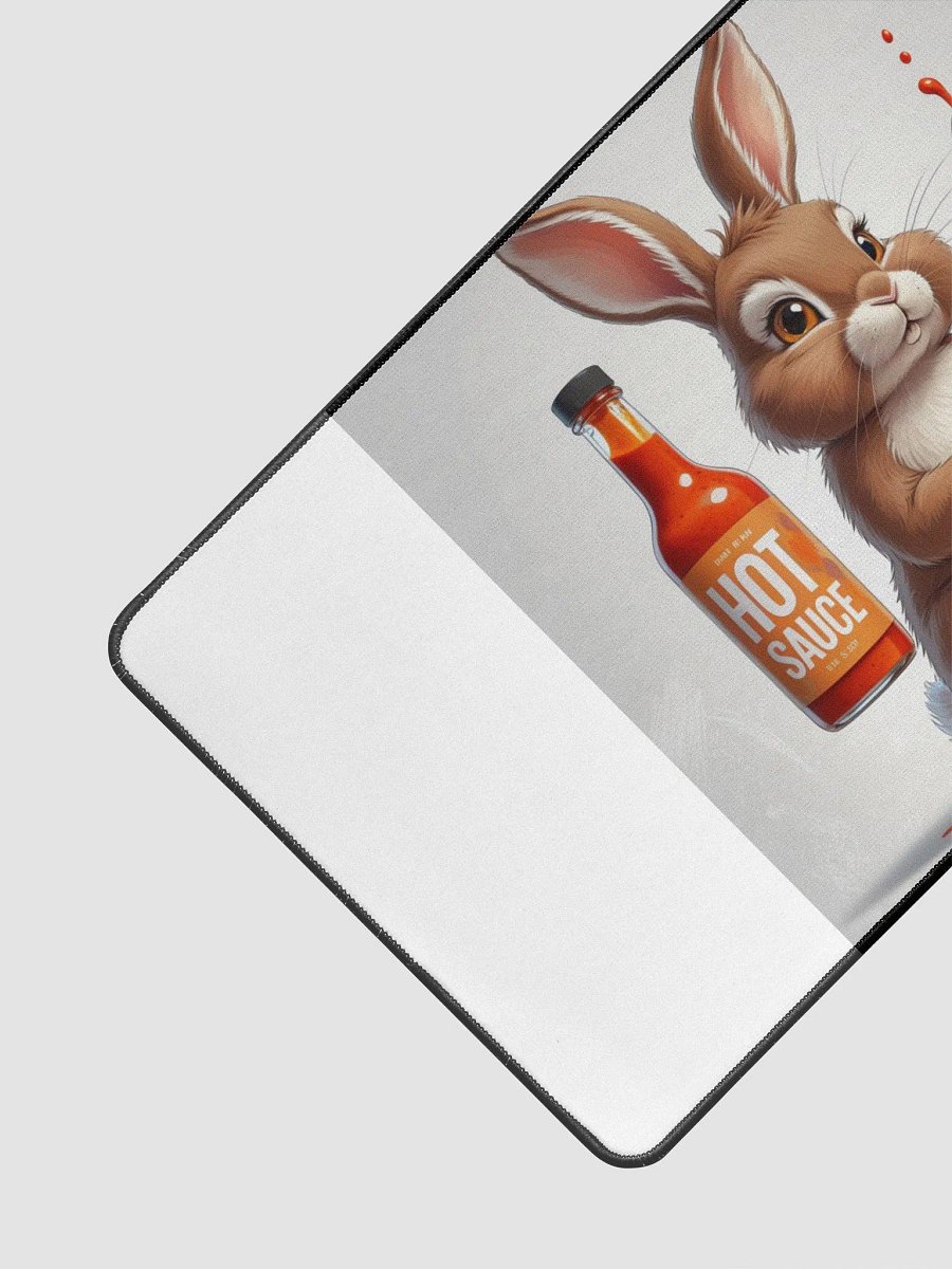 Surprised Rabbit Hot Sauce Desk Mat product image (3)