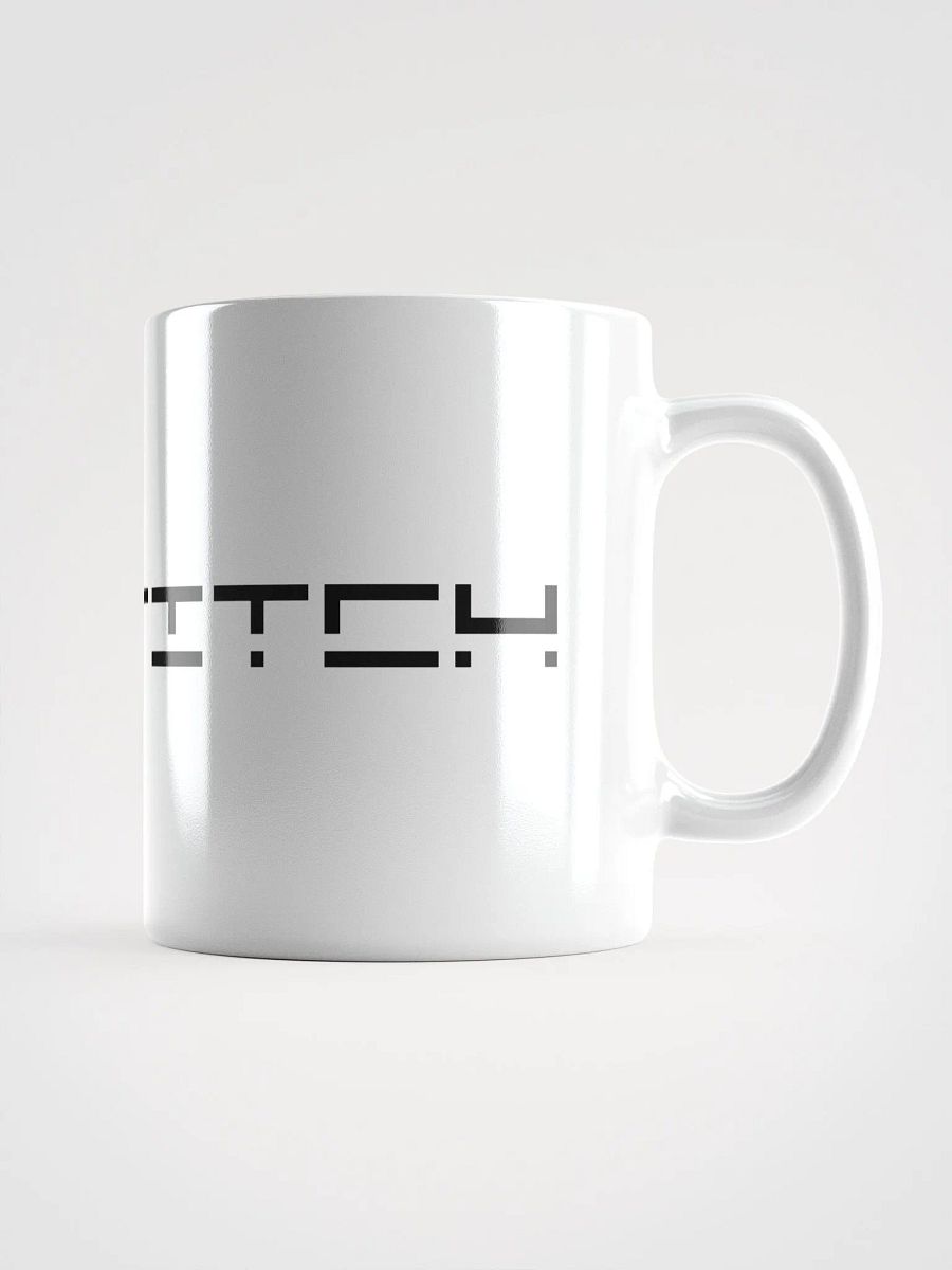 Pix Stitch White Glossy Mug product image (2)