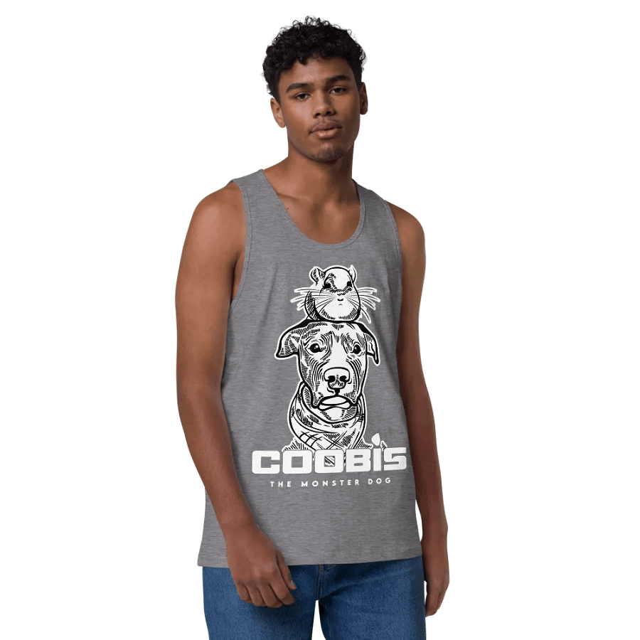 Coobis The Monster Dog Tank Top (With Chinchilla) product image (6)