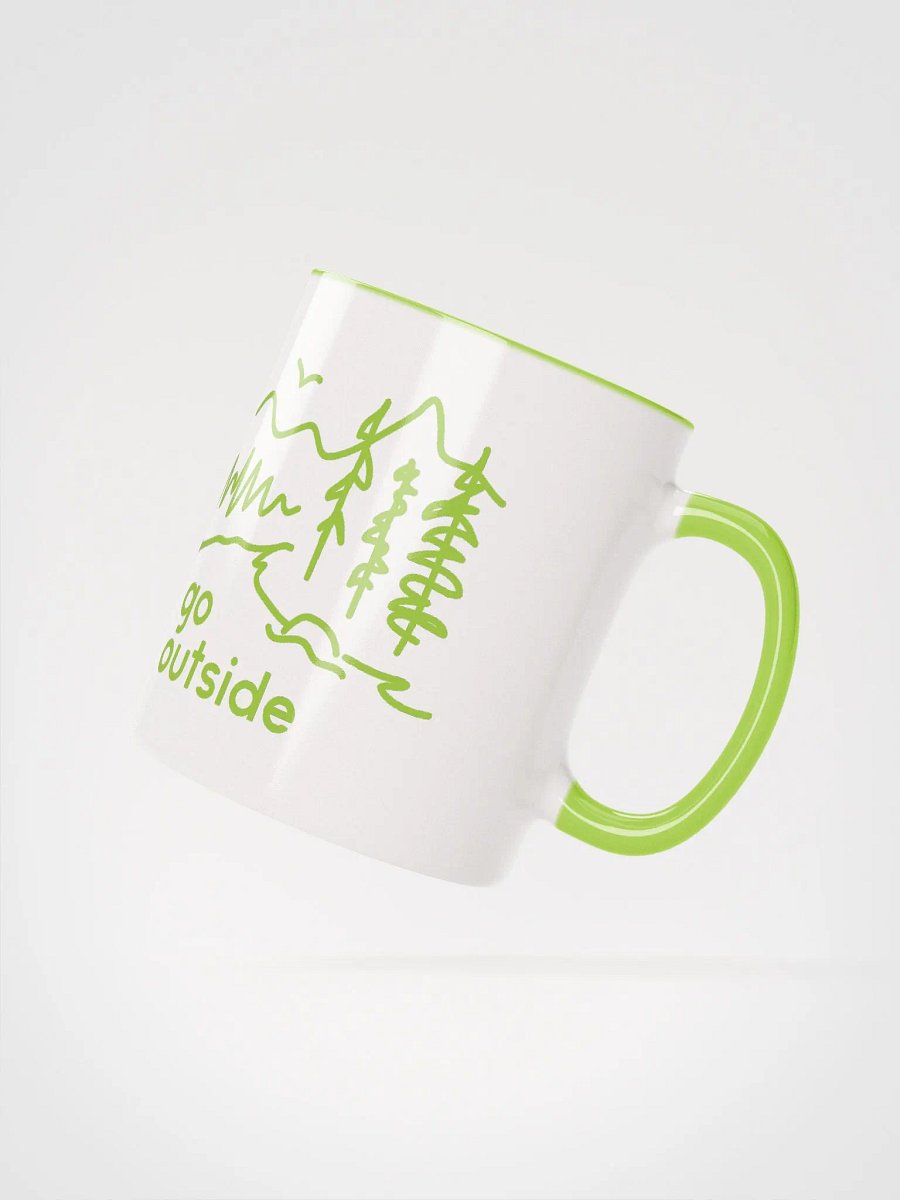 Get Offline, Go Outside (Ceramic Mug with Color Inside) product image (27)
