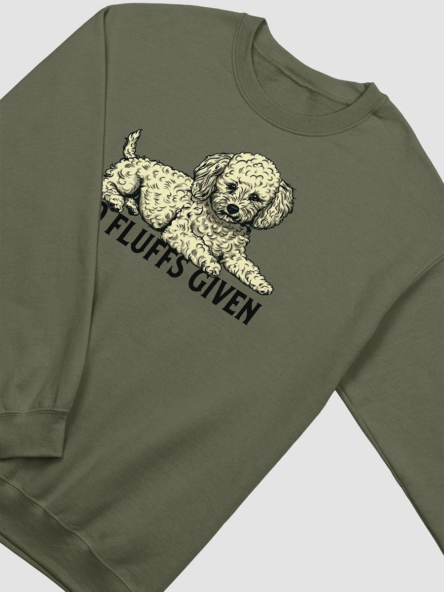 No Fluffs Given Sweatshirt of a Toy Poodle(Cream) | Funny Shirt for Poodle Paw-rents product image (17)