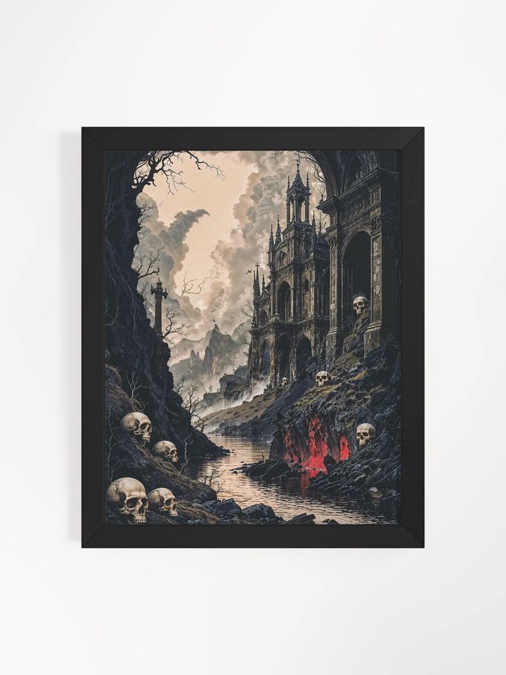 Cathedral of the Forgotten Framed Print product image (3)