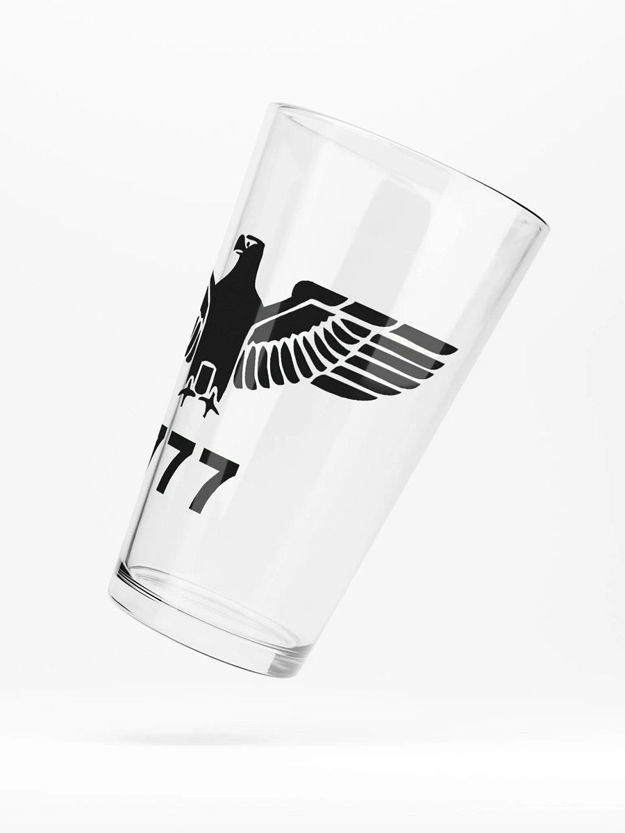 BLACK ADLER BEER GLASS product image (5)