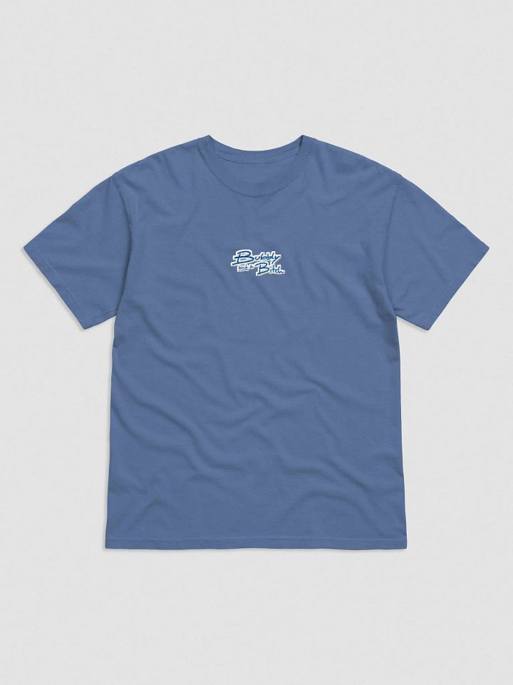 Bubbly and a B*tch embroidered garment-dyed tee (blue bubble design) product image (1)