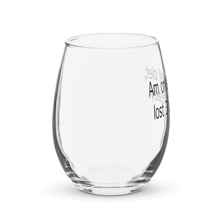 Fireball Diet Wineglass product image (2)