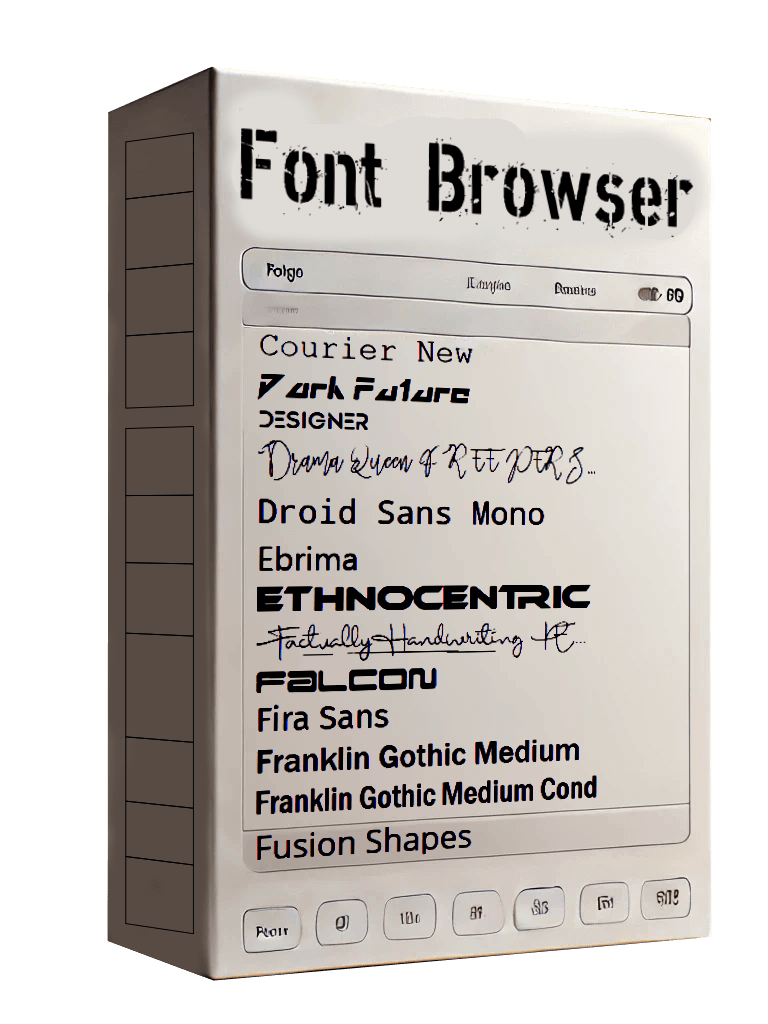 Font Browser product image (1)
