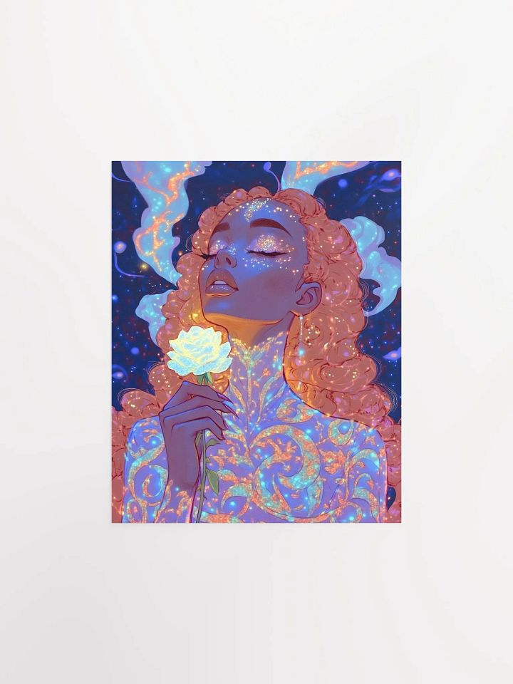 A Rose With Her Rose On Matte Poster Paper product image (2)