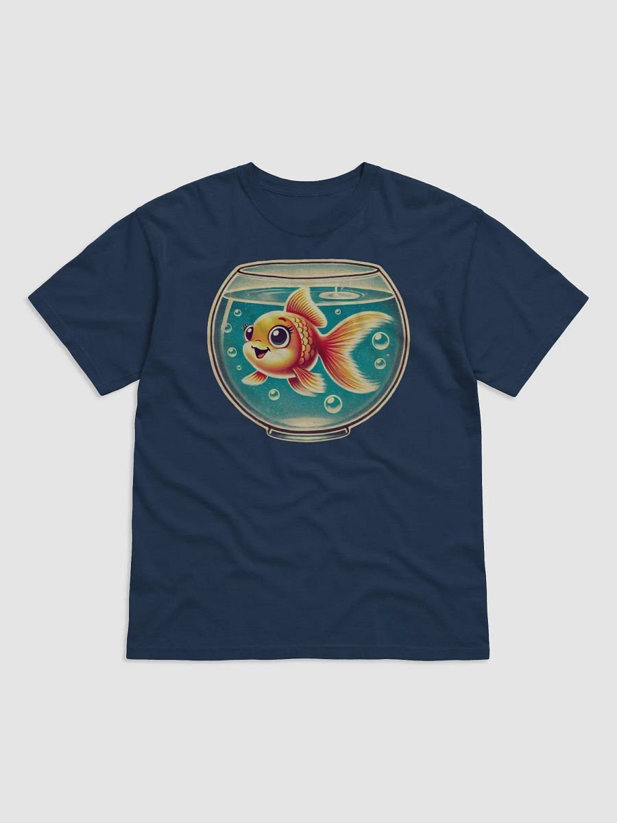 Bubbly Goldfish Round Fishbowl Comfort Colors T-Shirt product image (65)
