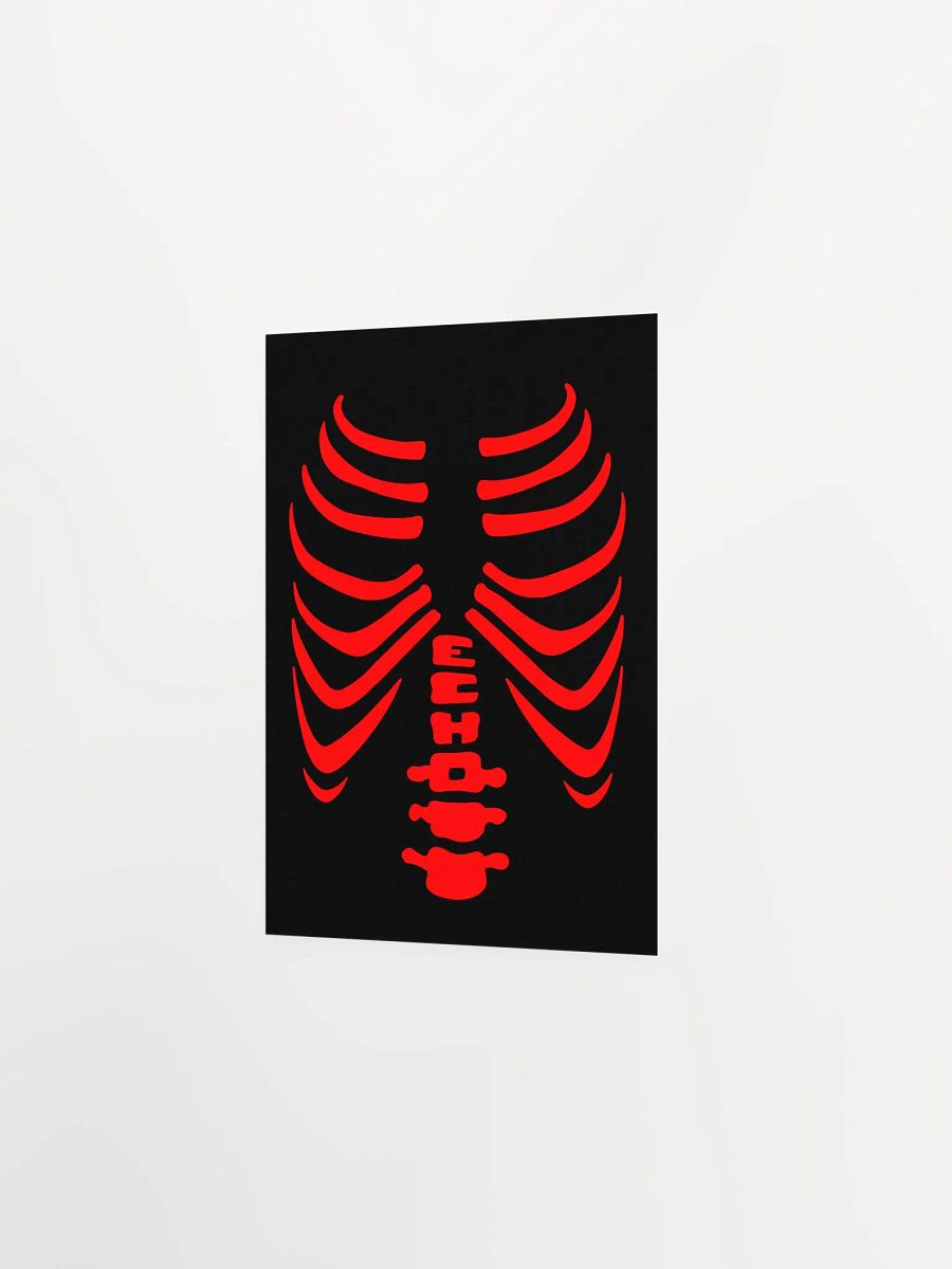 Echo Shirt Matte Poster Print product image (2)