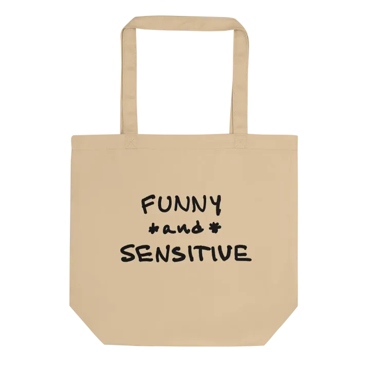 FUNNY *and* SENSITIVE tote bag product image (1)