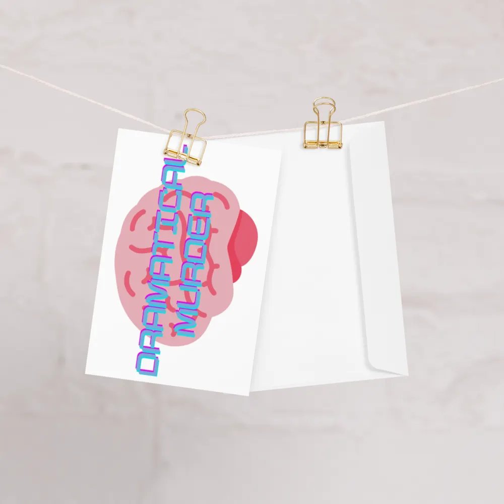DRAMAtical Murder on my Brain Greeting Card product image (12)