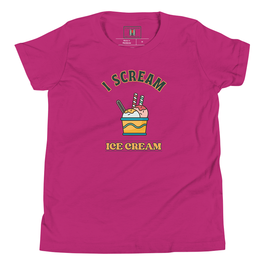 I Scream for Ice Cream Youth T-Shirt product image (23)