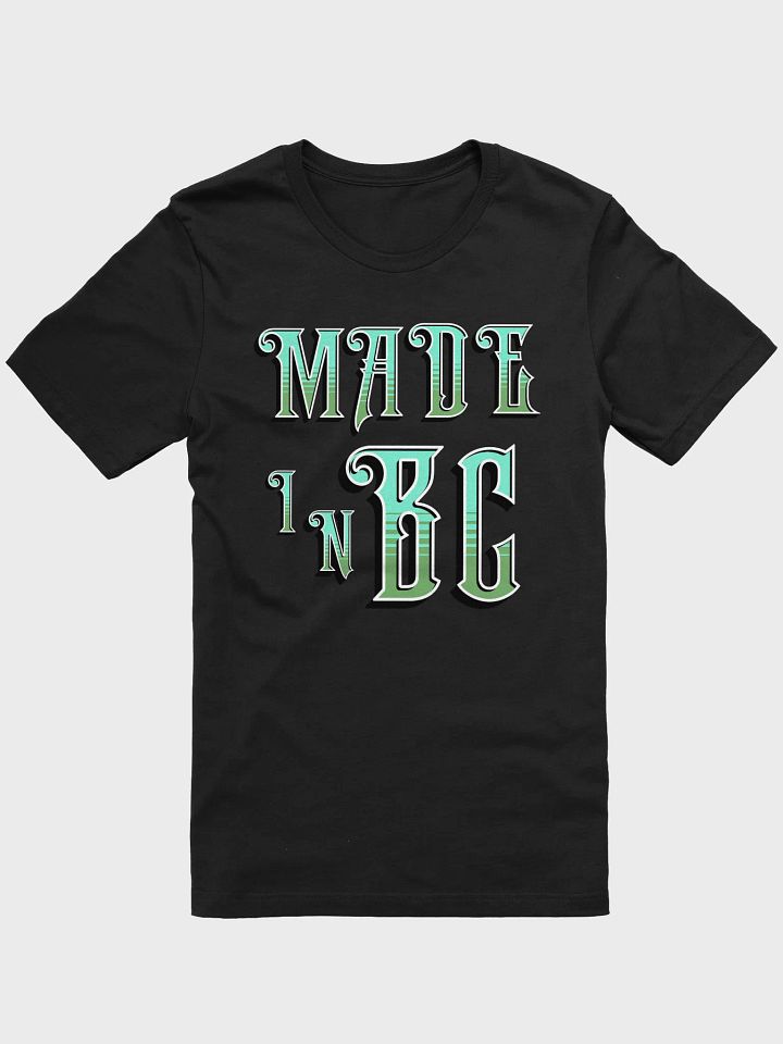 Made In BC British Colombia Pride Gradient Tee product image (1)