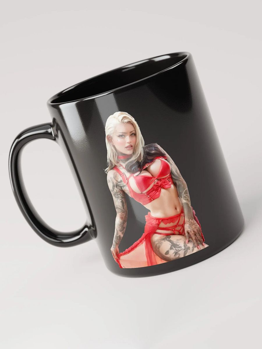 Red Goddes Mug Black product image (5)
