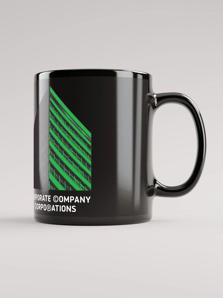Corporate Company Corporations - Black Glossy Mug product image (2)