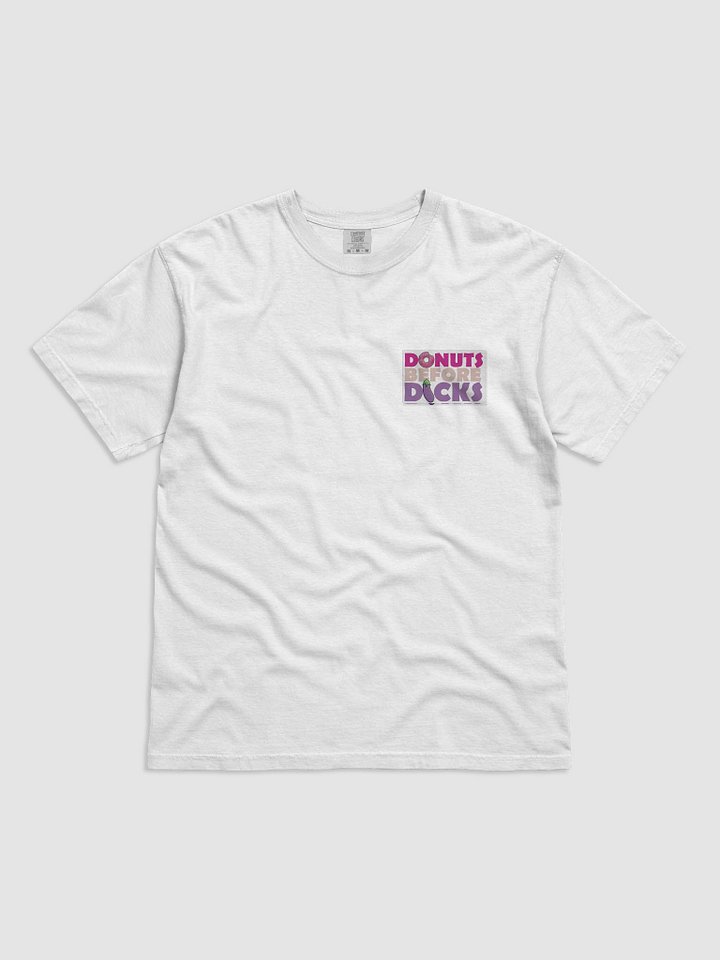 DONUTS BEFORE DICKS T-SHIRT product image (1)